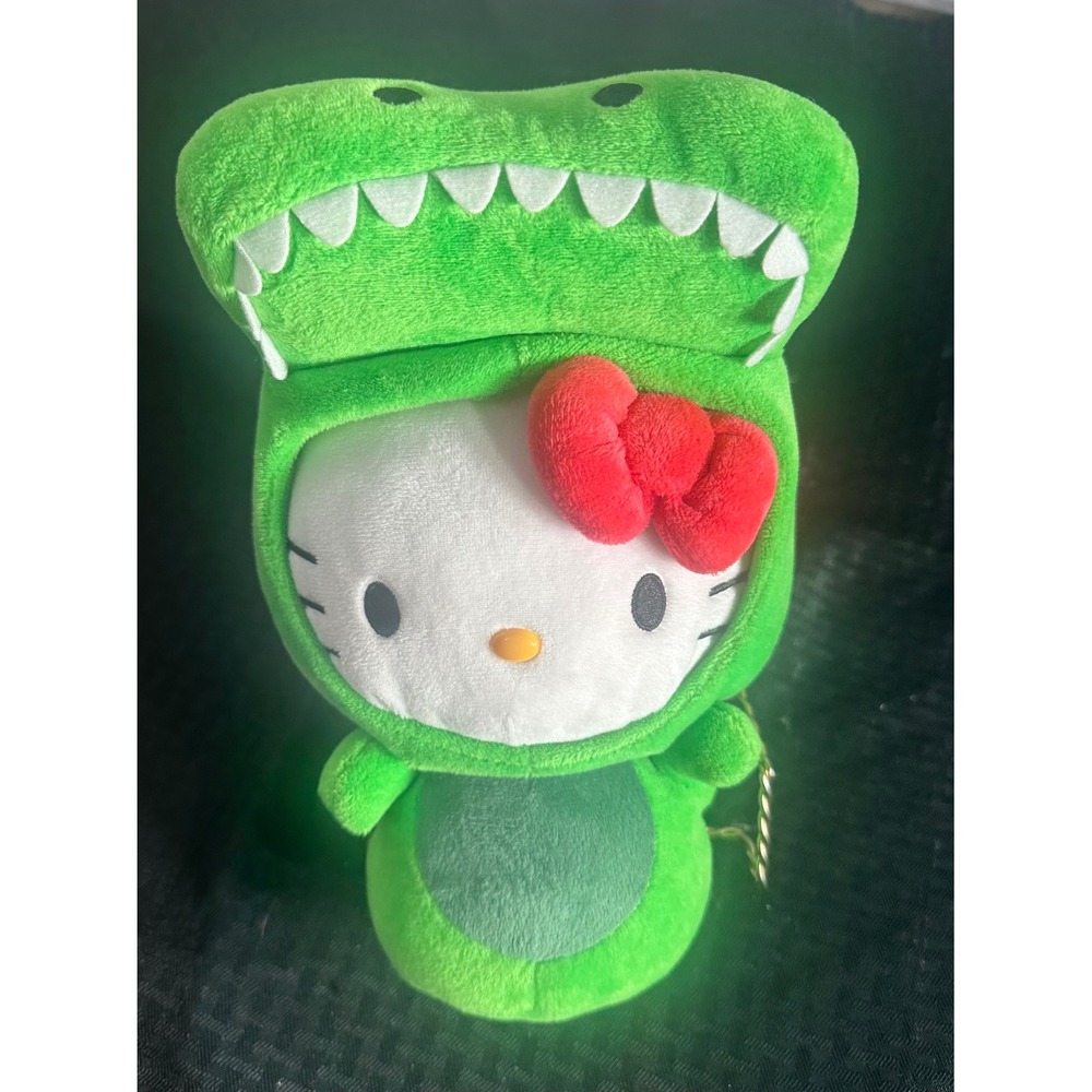Hello Kitty x Jurassic Park Plush 12" Sanrio Universal Studios Dinosaur 2023